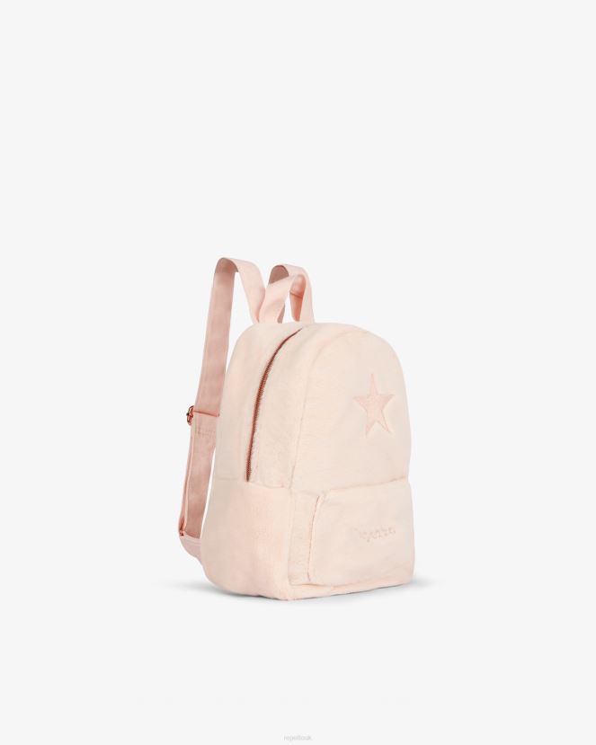 Kids Repetto Chalk Pink Star Small Backpack Accessories XDH8H0777