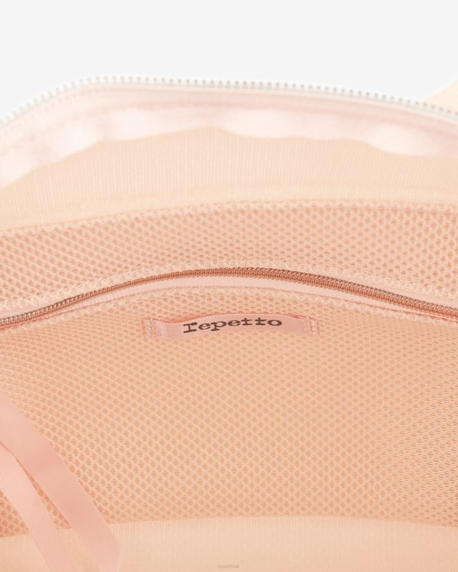 Kids Repetto Iconic Pink Mesh Duffle Bag Size S Accessories XDH8H0770