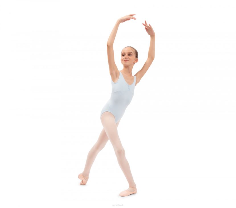 Kids Repetto Fashion Gathered Front And Back Leotard Neckline Clothing XDH8H0707