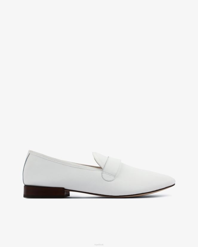 Men Repetto White Michael Loafers Footwear XDH8H0654