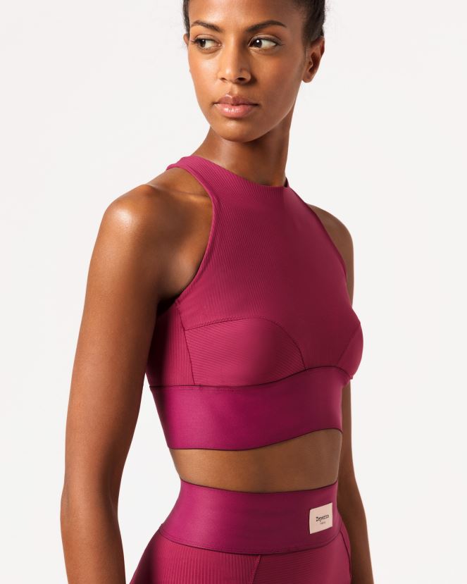 Women Repetto Burgundy Red Intense Bra Clothing XDH8H0295