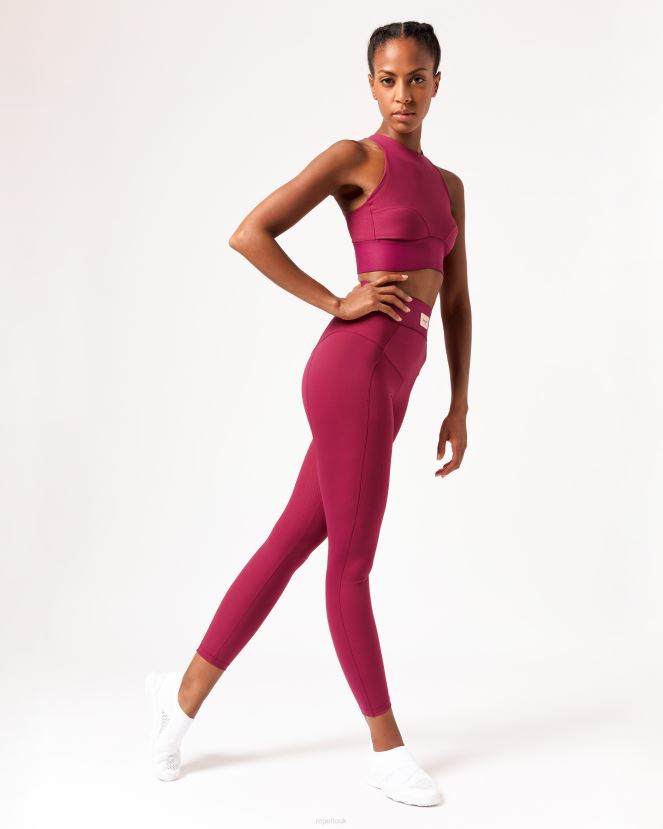 Women Repetto Burgundy Red Intense Leggings Clothing XDH8H0298