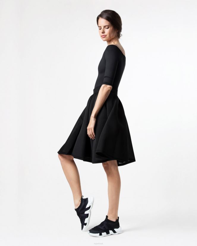 Women Repetto Black 3D Tutu Skirt Elegance Clothing XDH8H0393