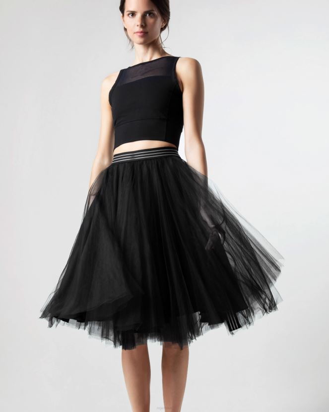 Women Repetto Black Tutu Skirt Clothing XDH8H0391