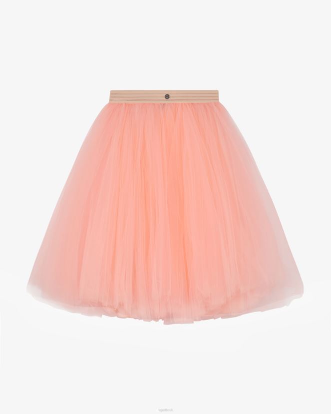 Women Repetto Coral Orange Tutu Skirt Clothing XDH8H0387