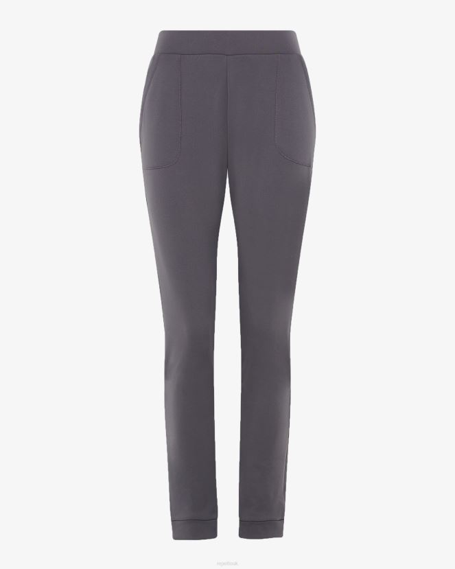 Women Repetto Anthracite Grey Technical Pants Clothing XDH8H0383
