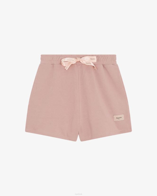Women Repetto Pinky French Terry Shorts Clothing XDH8H0379
