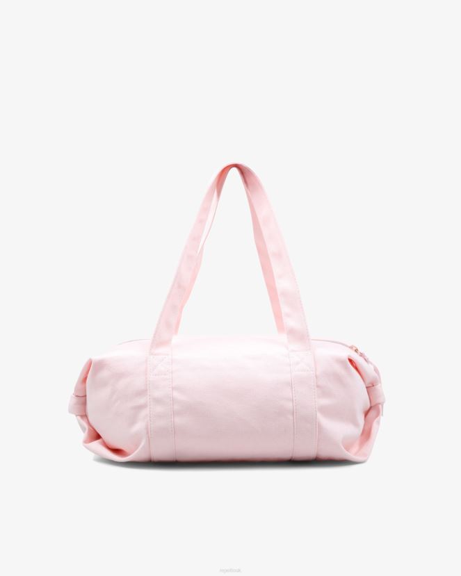 Women Repetto Pale Pink Cotton Duffle Bag Size M Accessories XDH8H0400