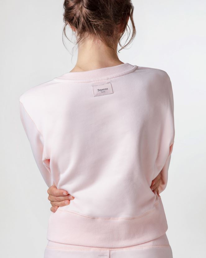 Women Repetto Iconic Pink Sweatshirt Clothing XDH8H0358
