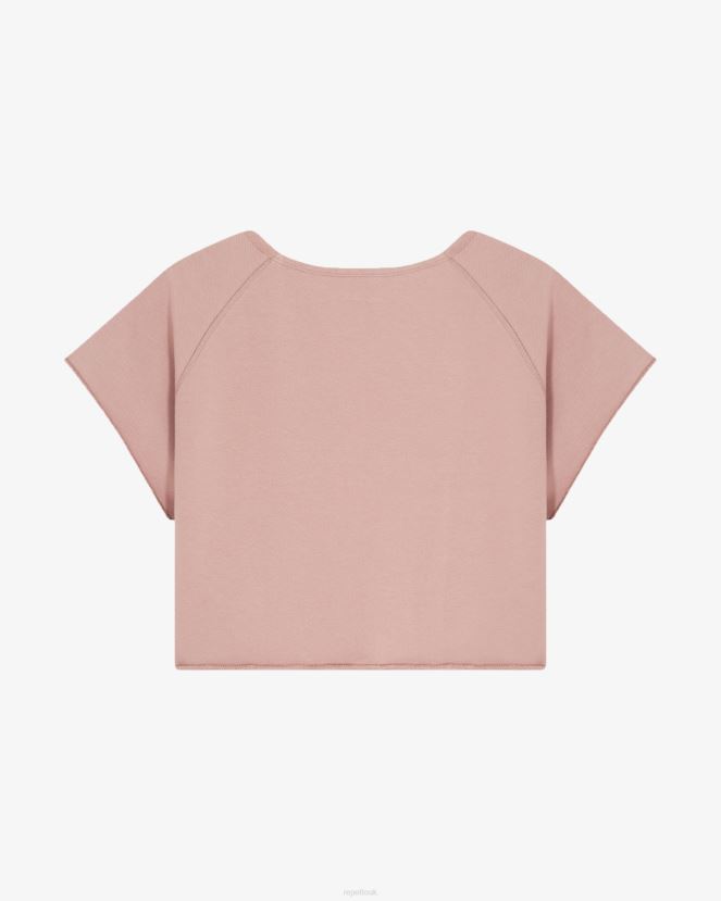 Women Repetto Pinky Short-Sleeved Graphic Sweatshirt Clothing XDH8H0367