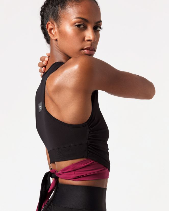 Women Repetto Black Top To Tie Clothing XDH8H0317