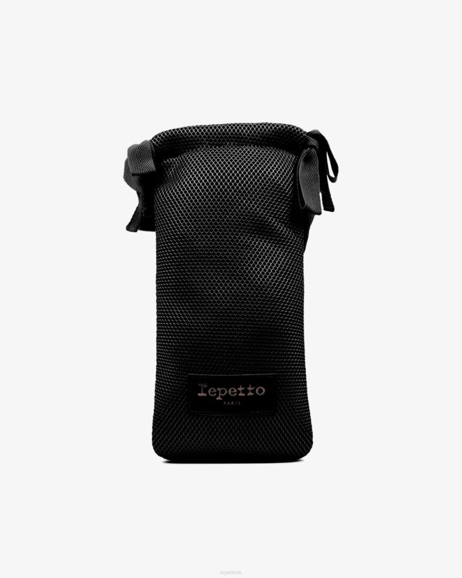 Women Repetto Black Serenity Ballet Shoes Pouch Accessories XDH8H0628