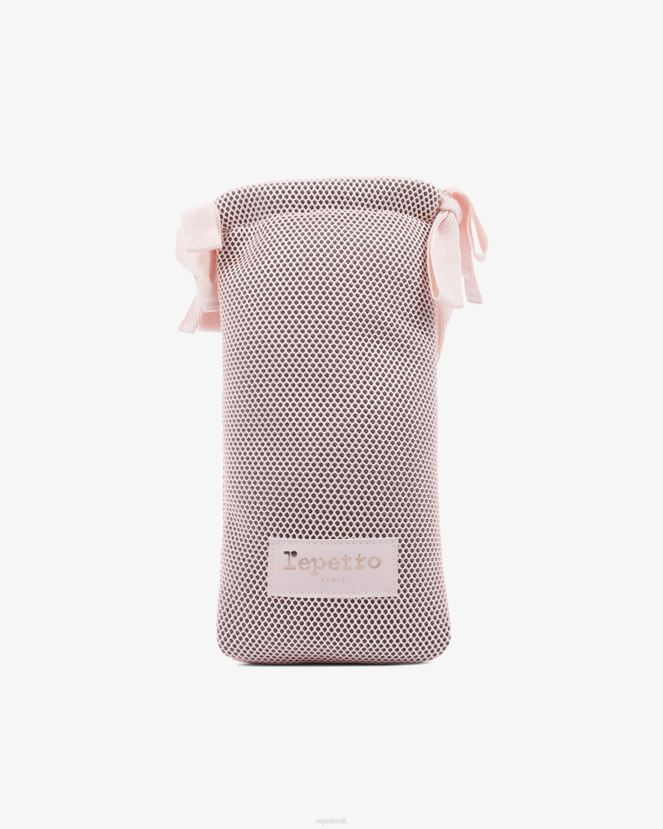 Women Repetto Iconic Pink Serenity Ballet Shoes Pouch Accessories XDH8H0627