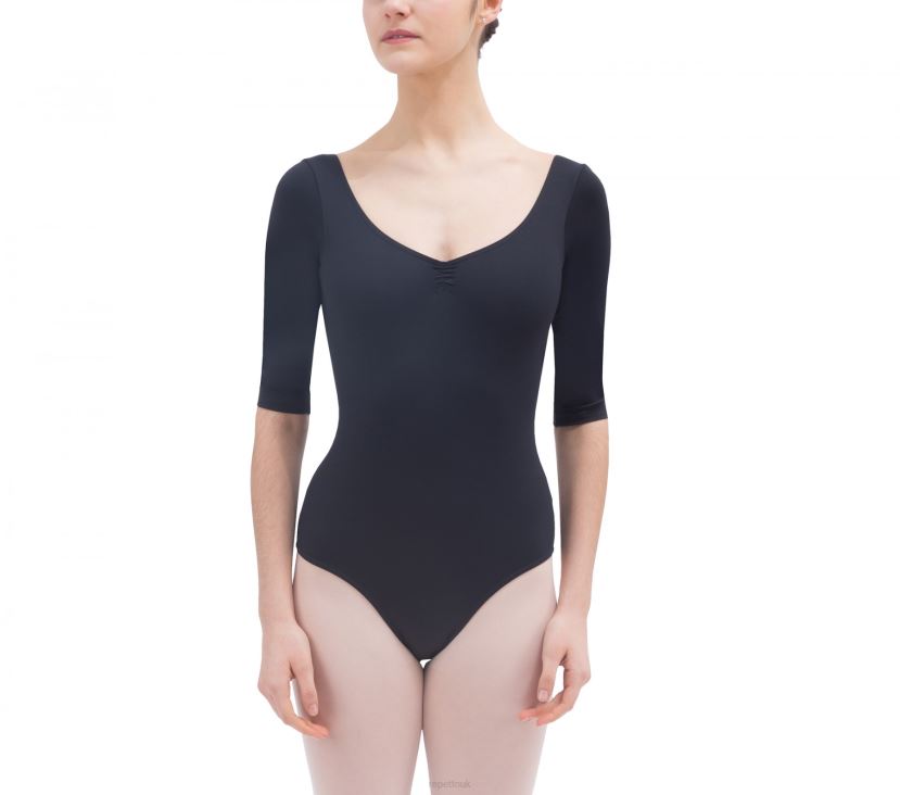 Women Repetto Fashion 3/4 Sleeved Leotard Clothing XDH8H0488