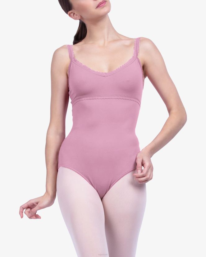 Women Repetto Pinky Fancy Finishing Details Leotard Clothing XDH8H0452