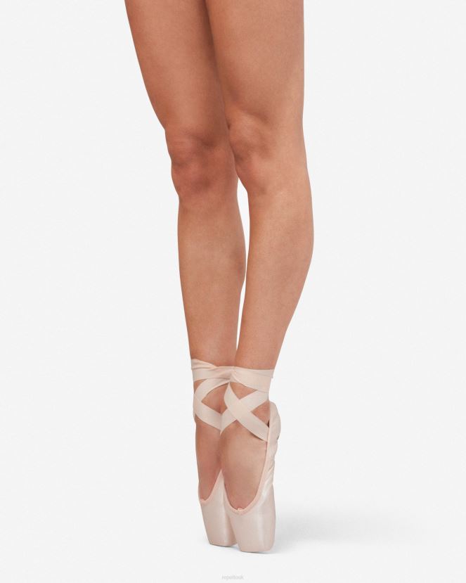 Women Repetto Pink Anna Pointe Shoes - Narrow Box Flexible Sole Footwear XDH8H0558