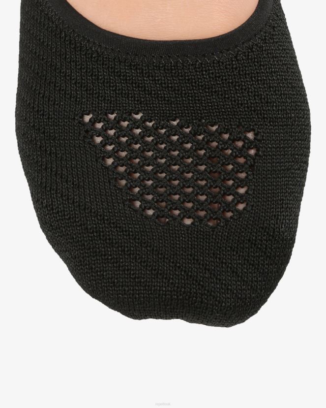 Women Repetto Black Soft Ballet Shoes Dance F.I.T Footwear XDH8H0610