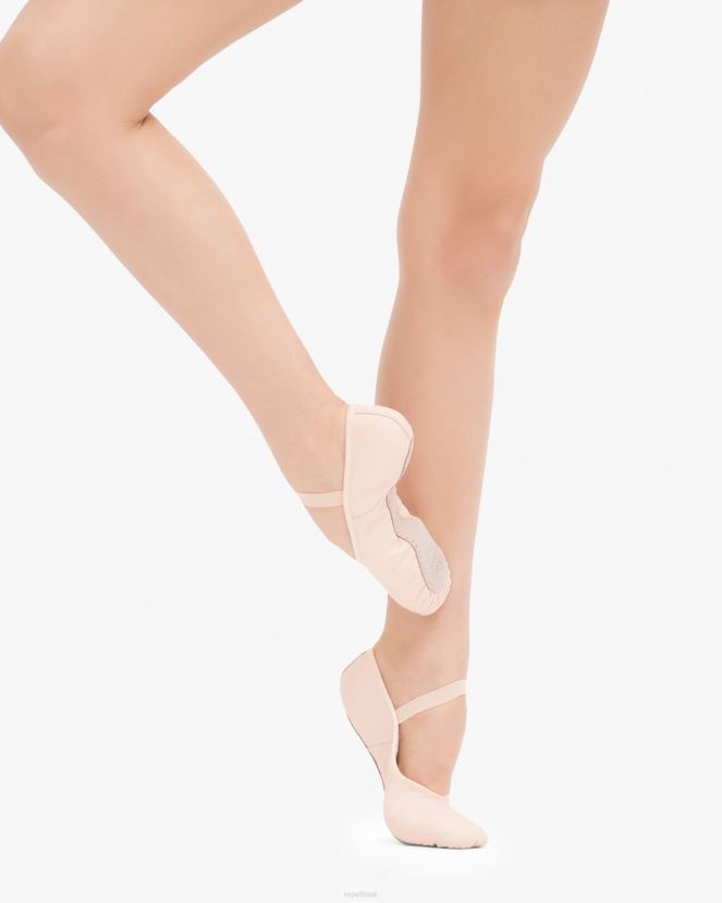 Women Repetto Petal Pink Soft Ballet Shoes With Full Sole Footwear XDH8H0588