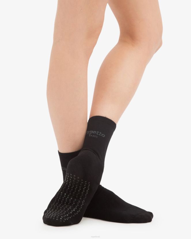 Women Repetto Black Anti Slippery Socks For Warming Up Accessories XDH8H0545