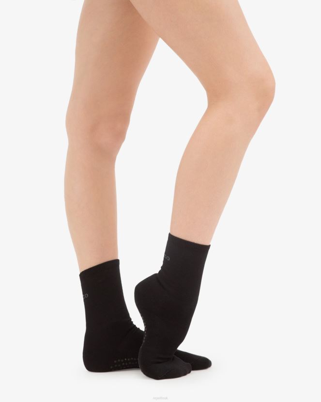 Women Repetto Black Anti Slippery Socks For Warming Up Accessories XDH8H0545