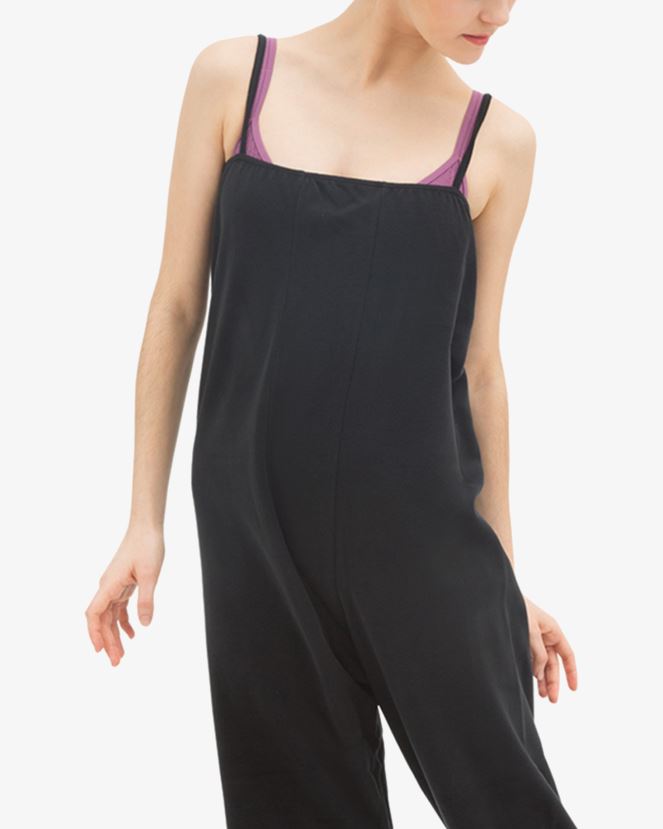 Women Repetto Black Warm-Up Jumpsuit Clothing XDH8H0531