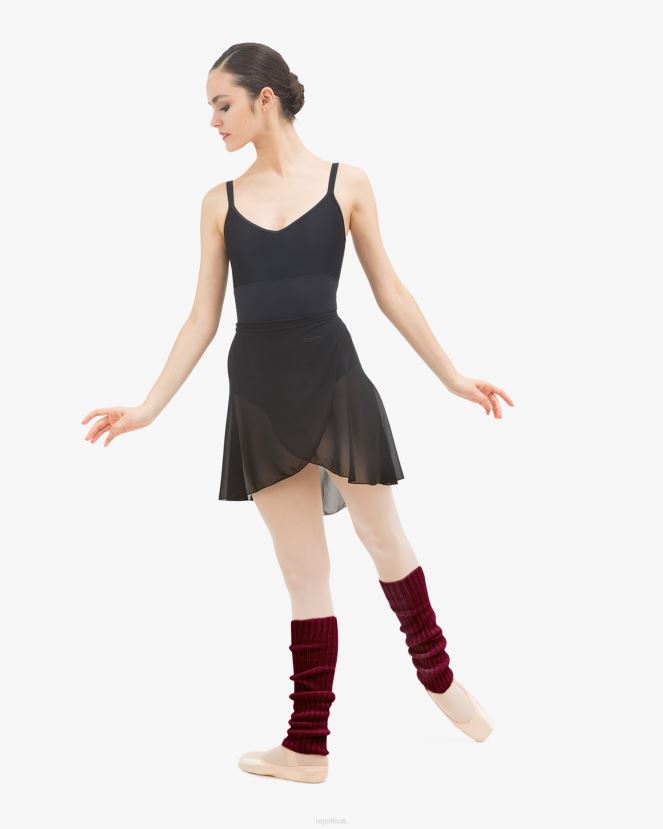 Women Repetto Garnet-Colored Legwarmers Accessories XDH8H0541