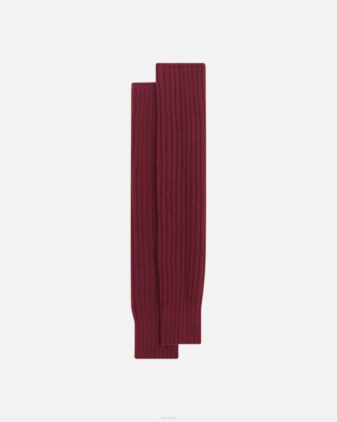 Women Repetto Garnet-Colored Legwarmers Accessories XDH8H0541