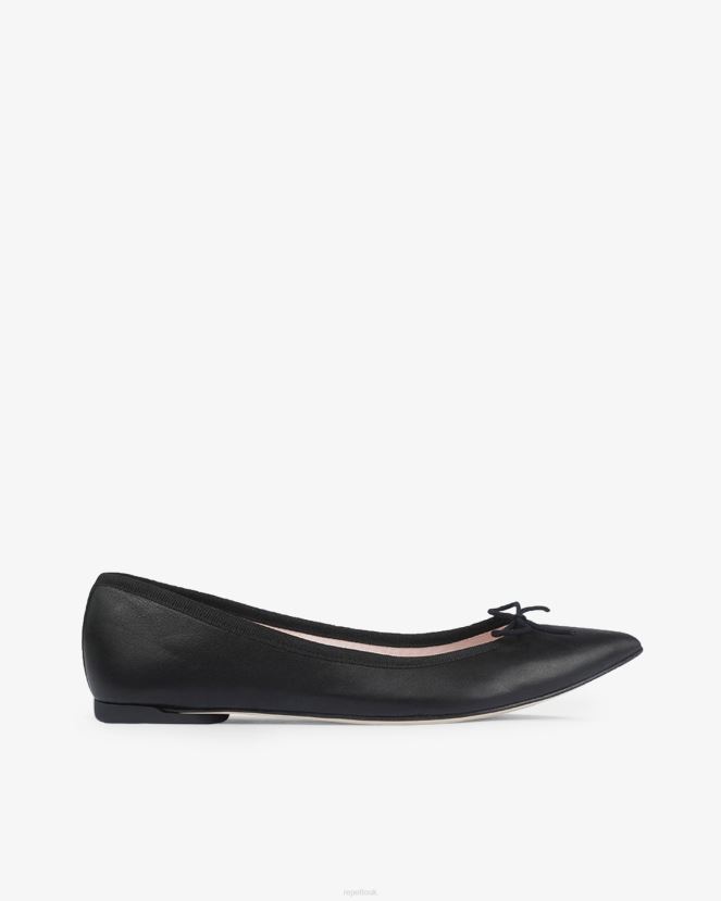 Women Repetto Black Brigitte Pointy Toe Ballerinas Footwear XDH8H0142