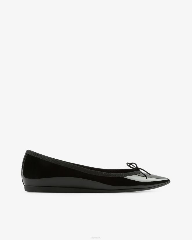 Women Repetto Black Junon Pointy Toe Ballerinas Footwear XDH8H0143