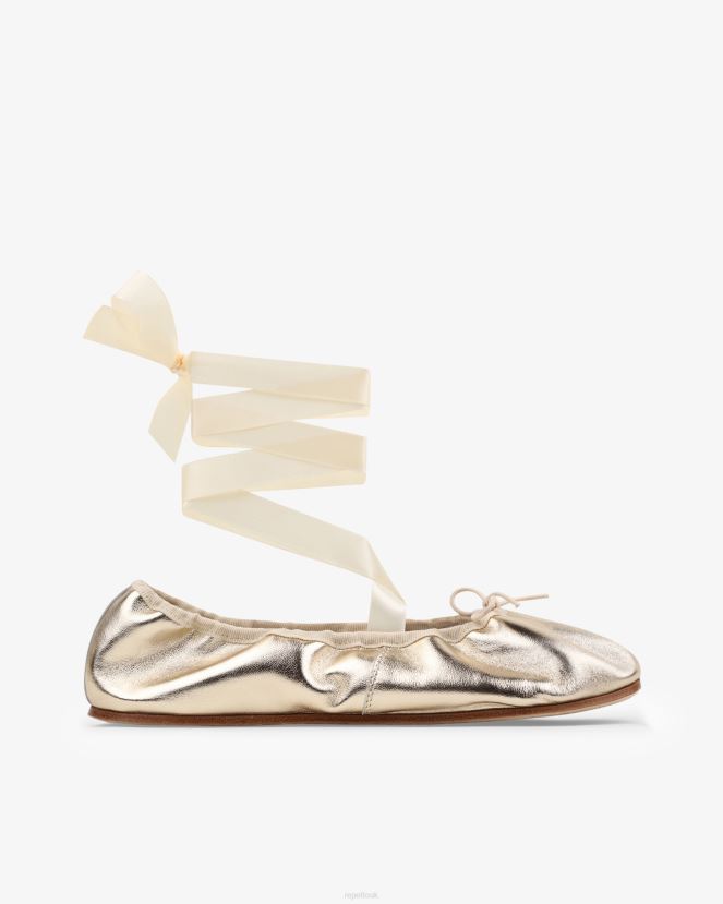 Women Repetto Light Gold Sophia Ballerinas Footwear XDH8H048