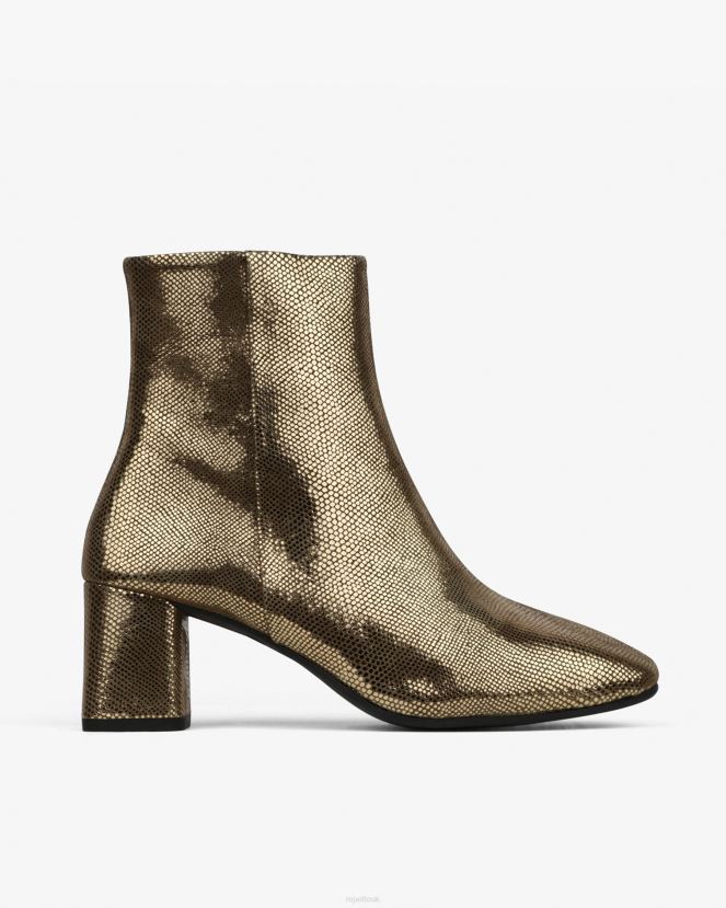 Women Repetto Antic Gold Phoebe Ankle Boots Footwear XDH8H0192