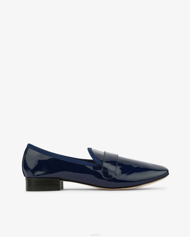 Women Repetto Navy Blue Michael Loafers Footwear XDH8H0228