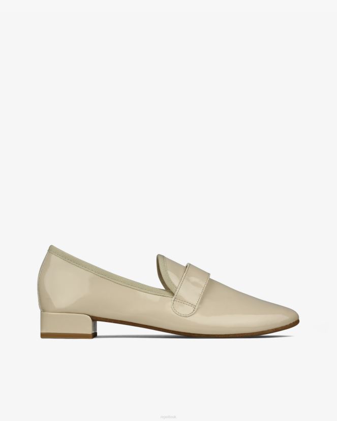 Women Repetto Swan Beige Michael Loafers - Vegan Footwear XDH8H0219