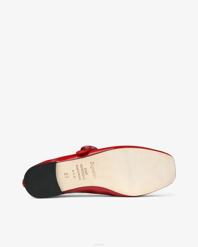 Women Repetto Flammy Red Georgia Mary Janes Footwear XDH8H0158