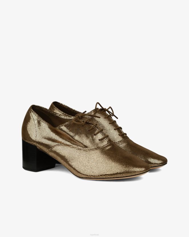 Women Repetto Antic Gold Fado Oxford Shoe Footwear XDH8H0206