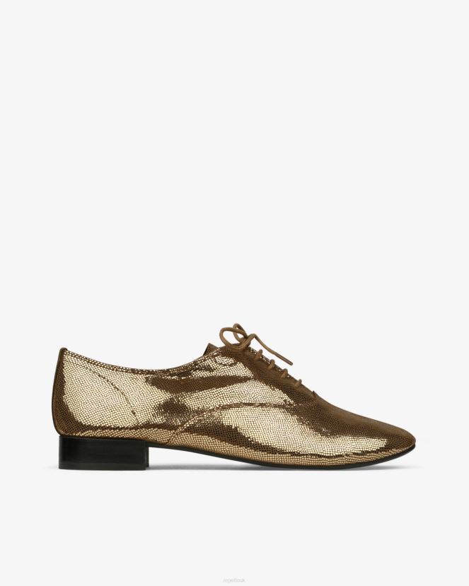 Women Repetto Antic Gold Zizi Oxford Shoes Footwear XDH8H0214
