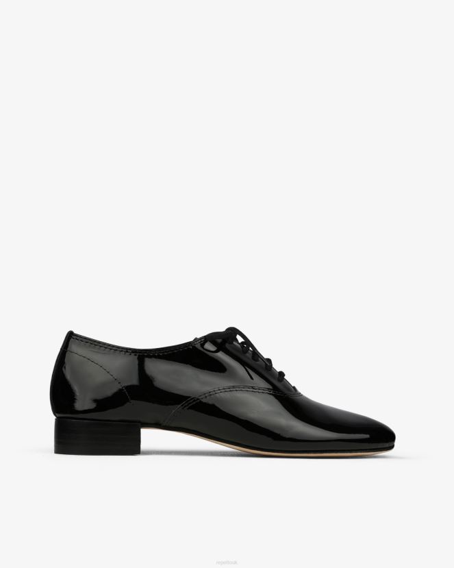 Women Repetto Black Zizi Oxford Shoes Footwear XDH8H0217