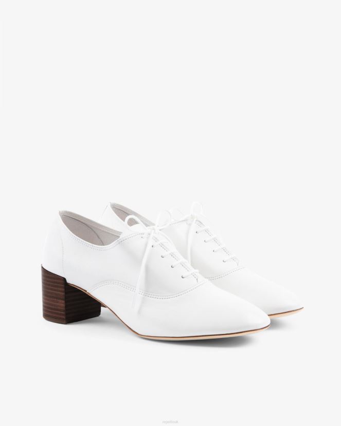 Women Repetto White Fado Oxford Shoes Footwear XDH8H0208